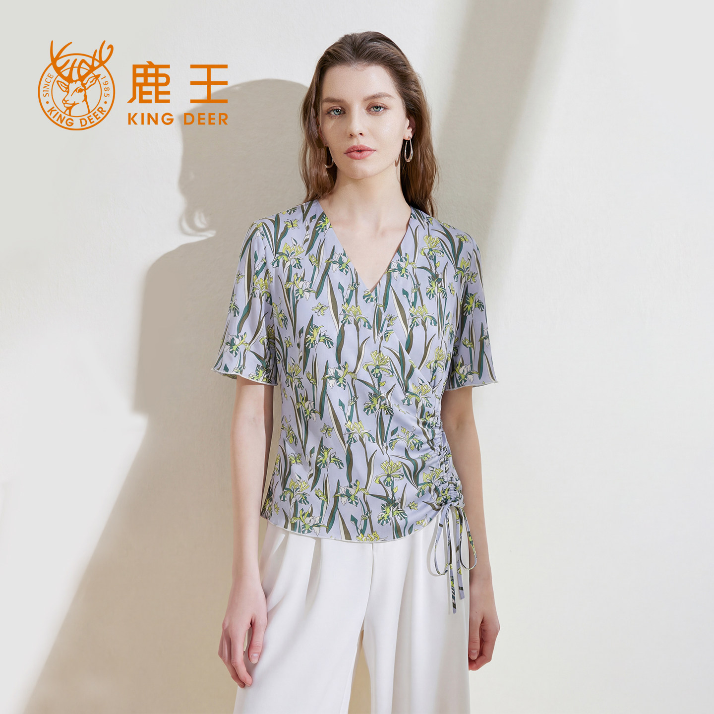 真丝女士衬衫桑蚕丝夏季短袖