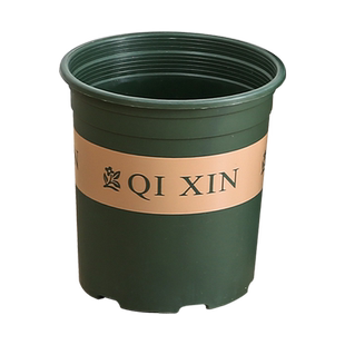 1.5 2 3二代加仑盆矮胖清仓多肉法师圆形花盆绿萝兰花盆塑料加厚