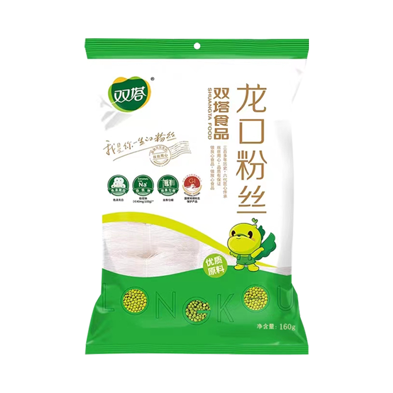 双塔龙口粉丝160g*60袋整箱商用