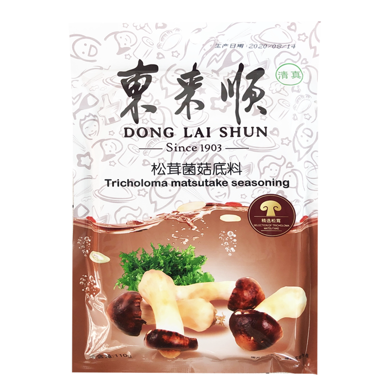 东来顺松茸菌菇110g涮肉煲汤
