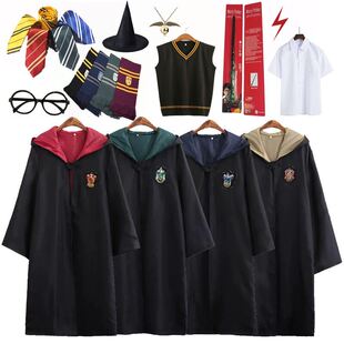 Harry Potter Costume Magic Robes cosplay Halloween cape 斗篷
