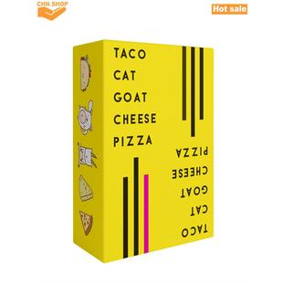 Taco Cat Goat Cheese Pizza Card Game Family Party Board Game