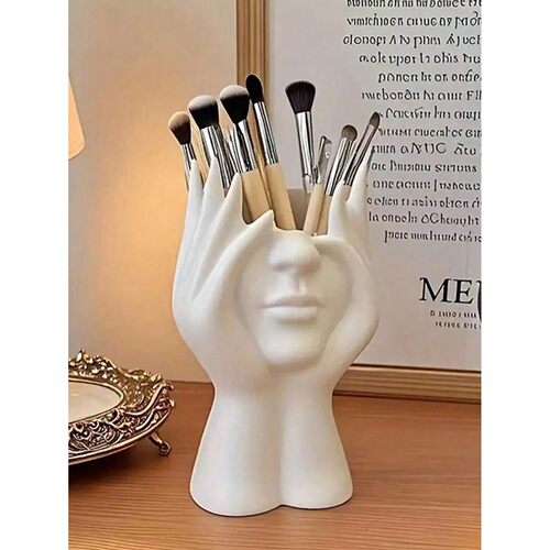 1 Multifunctional Desktop Organizer - Aesthetic Art Sculptur