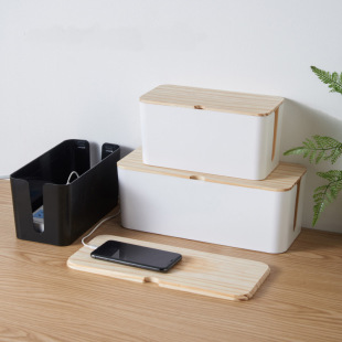 wire box case socket management plug cable storage