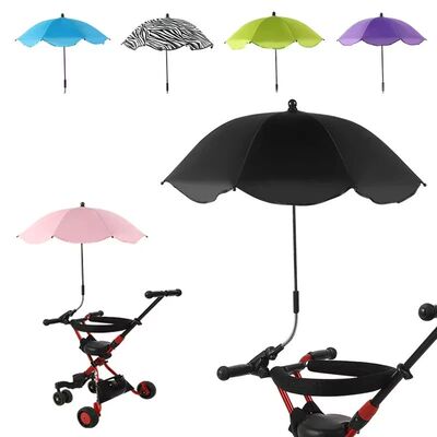 UV Protection Baby Stroller Umbrella With Clamp Universal Su