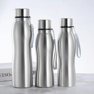 1000/750ML Stainless Steel Water Bottle Cycling Sports Drink