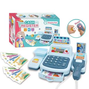 Children Play Home Sound And Light Simulation Cash Register