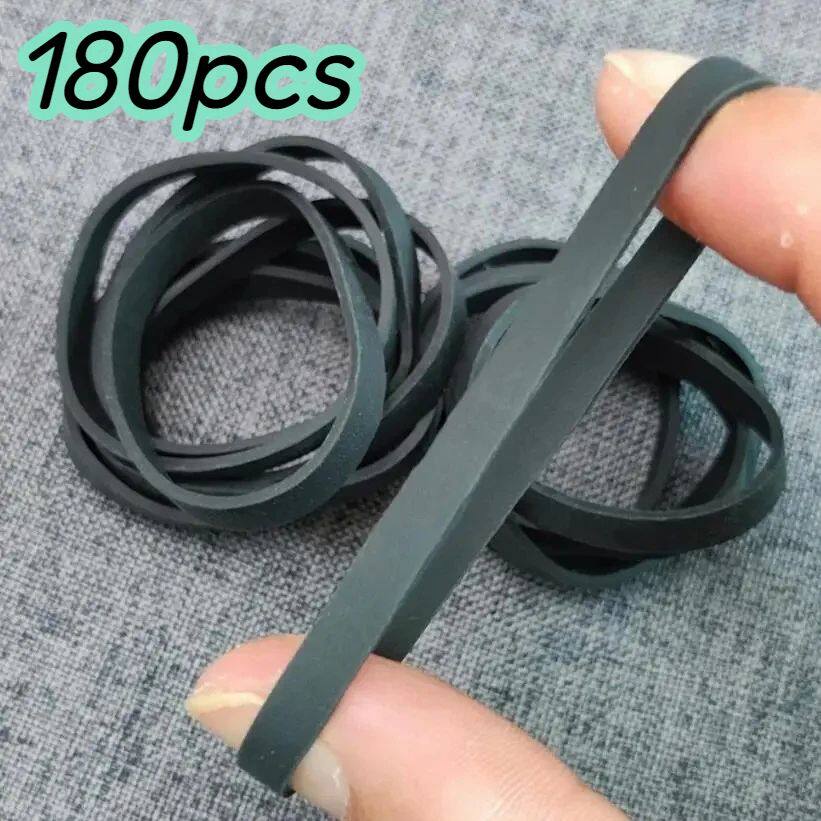 180Pcs Big Blac橡皮筋