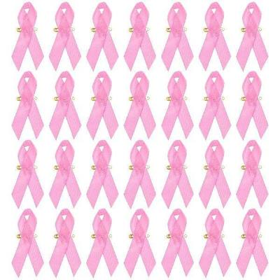 100PcsPinkRibboBreast