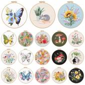 Embroide Crafts Kit Diy Sewing Adult Hand Stitch Skill Cross