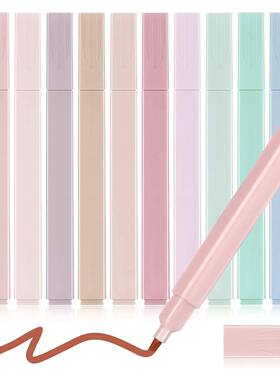 12 Pcs Aesthetic Bible Highlighters and Pens No Bleed with C