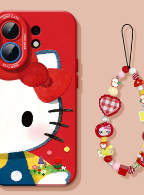 可爱小猫适用vivos30手机壳新年本命年s30promini保护套s20全包19防摔s17/s16高级s15硅胶14红色s12外壳s13