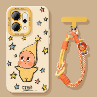 星星人适用opporeno14手机壳女款 reno14pro保护套13全包12pro硅胶11防摔reno10高级9软壳8por挂绳10外壳