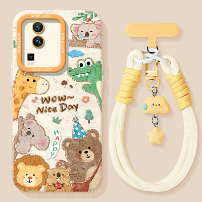 适用iQOONeo7手机壳卡通