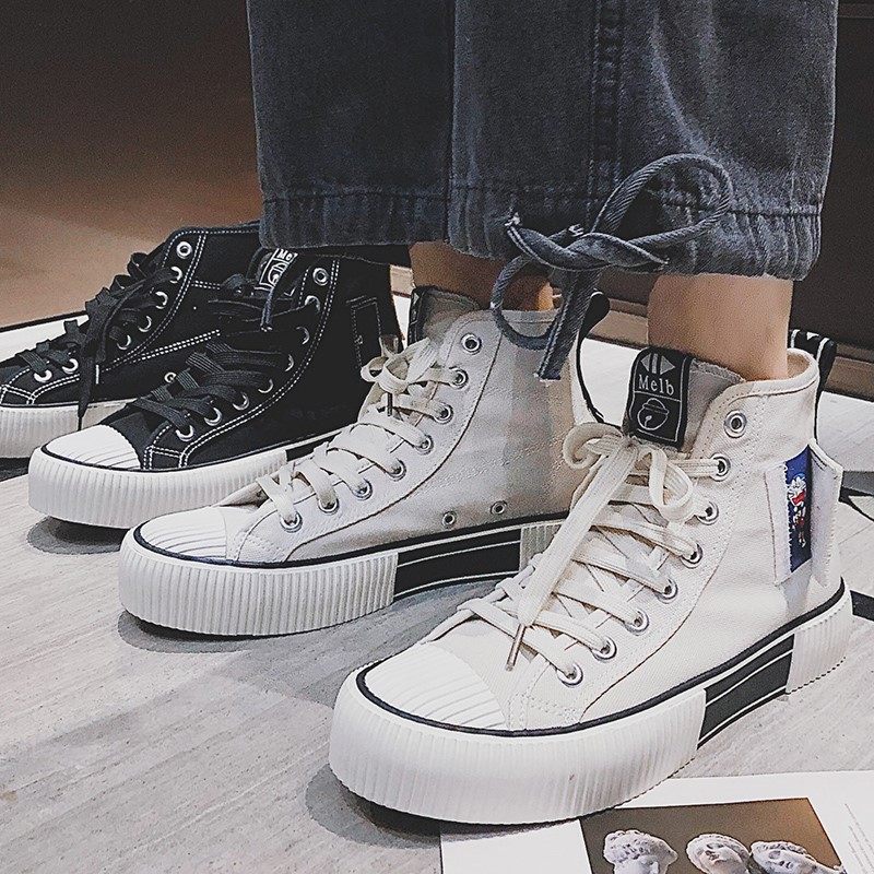 动漫情侣高帮帆布鞋男加绒哆啦A梦联名鞋港风鞋子男潮鞋韩版板鞋|msdalam kategori Kasut lelaki popular, kasut kanvas - dari Buy2taobao.com untuk memberikan perkhidmatan ejen Taobao profesional membeli