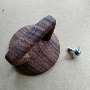 爱仕达蒸锅提手玻璃盖把手木纹手柄汤锅配件