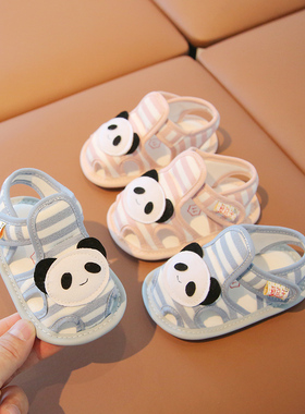 手工布鞋婴儿凉鞋男宝1一2岁宝宝鞋子9个月夏天婴幼儿室内鞋夏款8