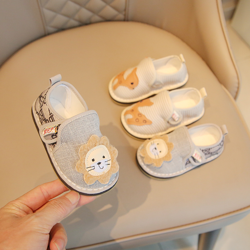 手工布鞋男童春秋学步鞋软底防滑