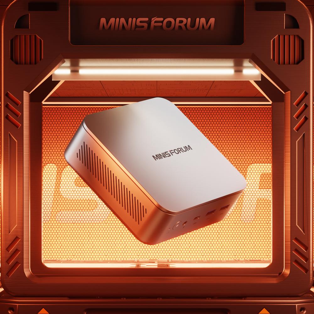 铭帆新款高级智能AI芯片 AMD AI 9HX 370搭载AMD890M显卡的miniPC