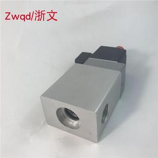 DC24V二位三通G1 AC220V 4分 15T 空气炮电磁阀K23D FJ23D