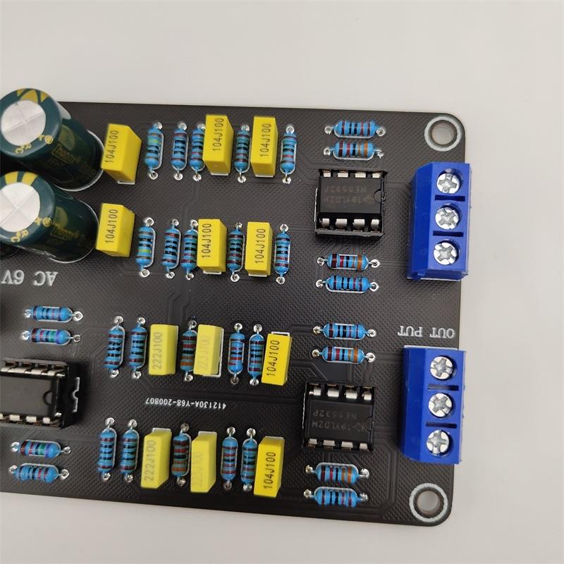 主动式电子分频器 电子分频模块二分频NE5532前级芯片