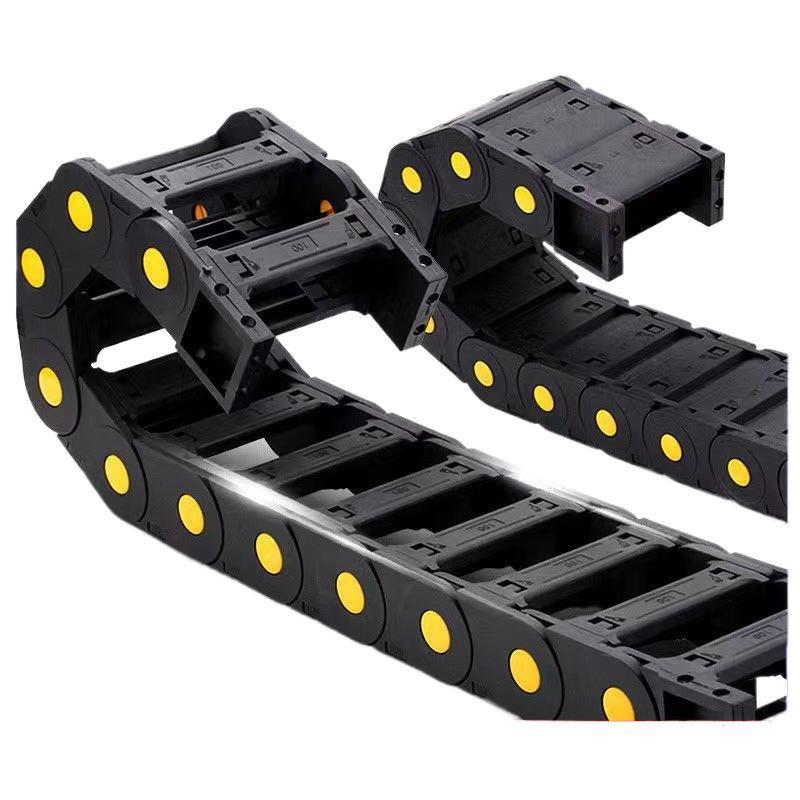 35系列全封闭塑料尼龙拖链坦克链加工中心用雕刻机工程机床拖链厂