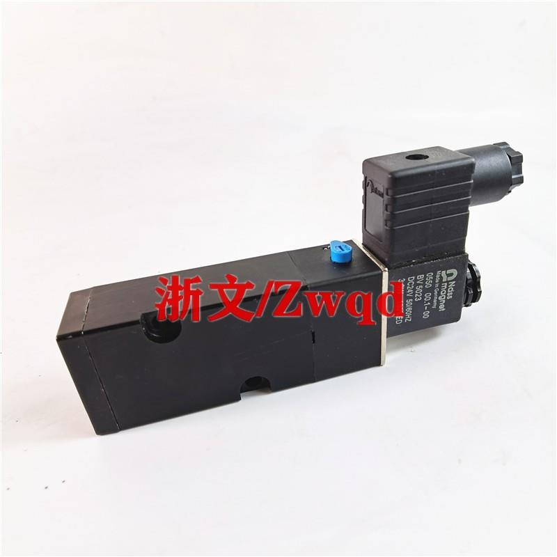 电磁阀DS355SR61二位五通板式换向阀NASS线圈