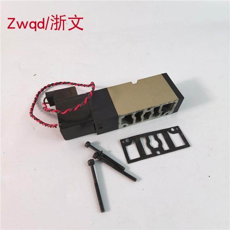 电磁阀4KB319-LS CKD AC220V DC24V换向阀印刷机配件