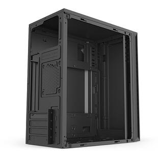 RGB炫彩灯条桌面迷你MATX商务办公小机箱 电脑主机外壳 跨境 台式