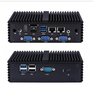 N2955迷你电脑双hdmi高清输出多COM无风扇工控主机 厂家直销