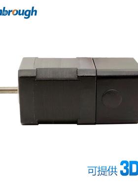 42MM刹车直流无刷电机 机身长60MM DC24V 52W 4000RPM