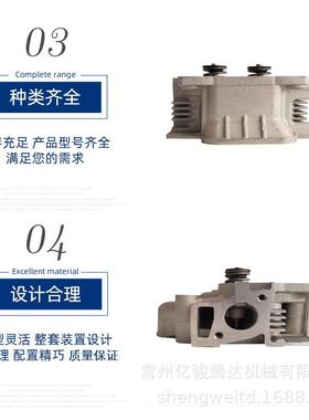 风冷柴油机气缸盖 170Fa173F178F182Fa188F198Fev80缸头总成跨境