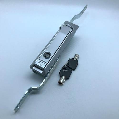 MS828梅花锁芯亚光连杆锁，电柜门锁，配电箱门锁，机箱机柜锁