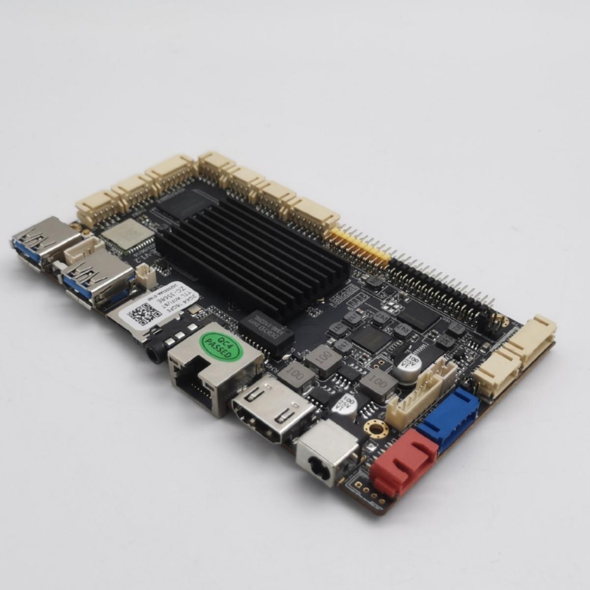 瑞芯微RK3568E安卓小板门禁人脸识别机商超无人售货机车载直播机