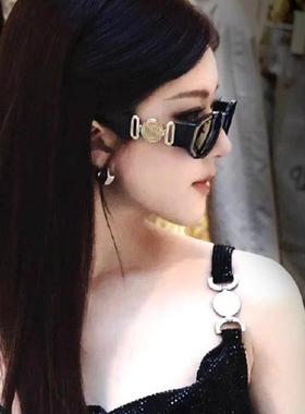 2025新款覆古太阳眼镜女赵露思同款高级感潮海边拍照出片方圆脸太