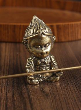 齐天大圣孙悟空纯铜佛像摆件斗战胜佛汽车室内摆饰玄关办公室装饰