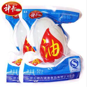 神丹咸鸭蛋正宗鸟王油黄蛋麻鸭咸蛋特蛋鸭熟真空即食50g超市同款