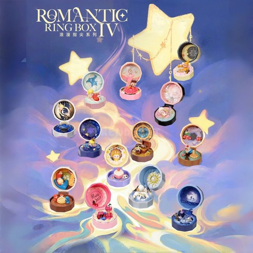 POPMART浪漫指尖4场景手办戒指