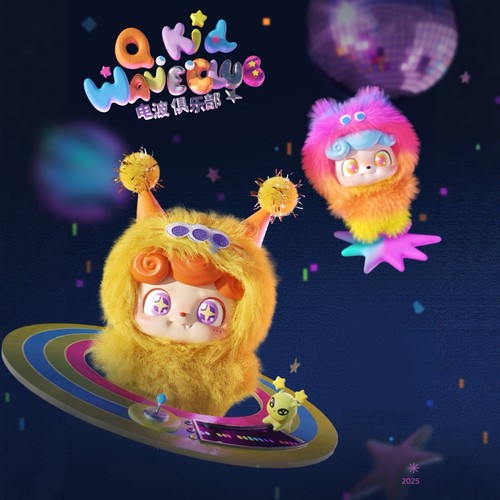 Q宝电波俱乐部mini毛绒挂件