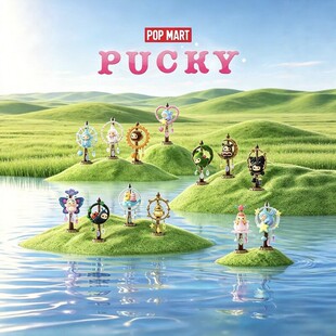 POPMART泡泡玛特PUCKY毕奇梦境心愿手办盲盒桌面摆件送人礼物潮玩