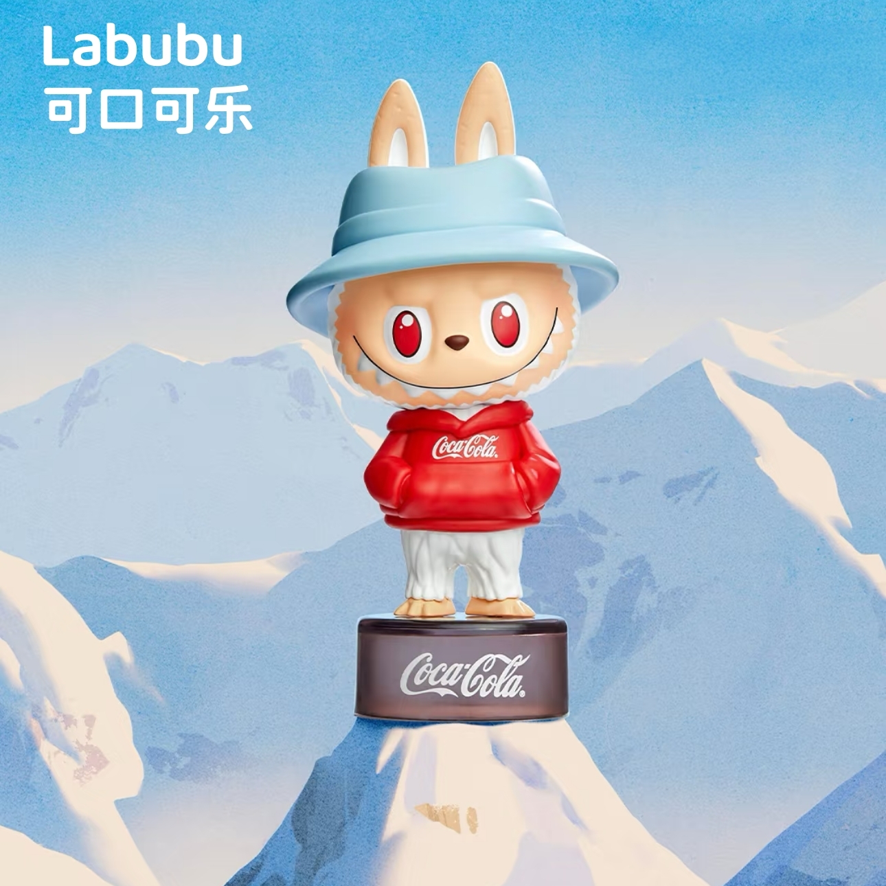 拉布布可口可乐THEMONSTERS手办