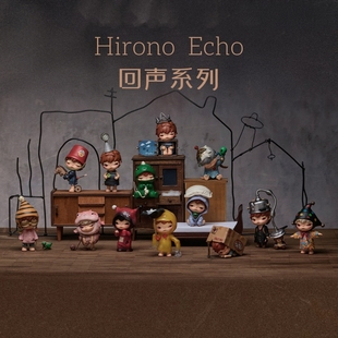 POPMART小野Hirono9回声系列盲盒公仔手办潮玩摆件 Genuine