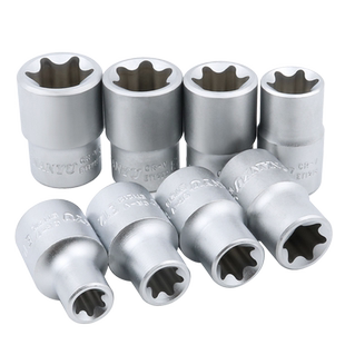 台湾南豫 e型套筒梅花异形花型套头e18大飞中飞小飞六角星型e8e12