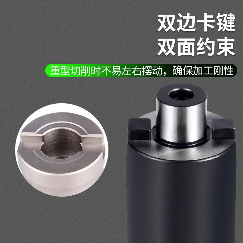 数控BT铣刀柄 BT40 50高精度R0.8刀柄BAP400R铣刀盘FMB22面铣刀柄