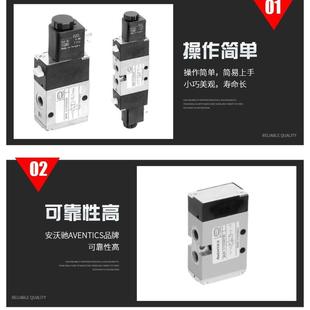 件 AVENTICS 安沃驰R412007269截止阀g1 24VDC气动元