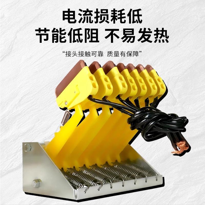 C型滑触线组合式无锡排式M型集电器行车单极受电器导电器1-7极
