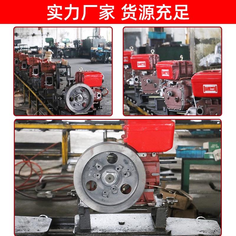 厂家四冲程ZS195电启动单缸柴油机家用小型发电机拖拉机