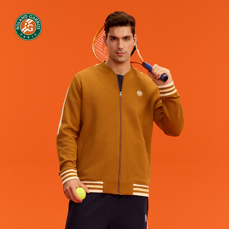 罗兰加洛斯网球运动针织棒球服