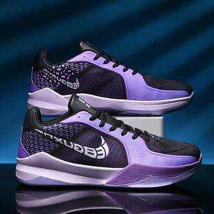 萨布丽娜2代篮球鞋Sabrina2黑紫轻便透气减震耐磨时尚休闲运动鞋
