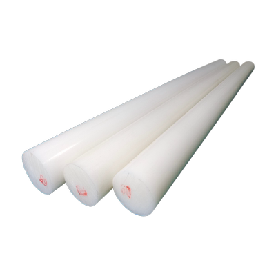 耐磨尼龙棒实心圆柱PA66白色高强度塑料棒圆棒尼龙棒材加工尼绒棒